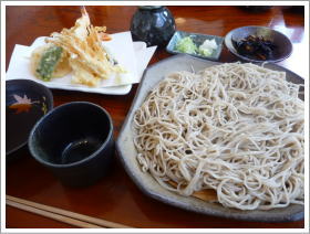 古式手打そば・うどん 樹香の天ざる蕎麦