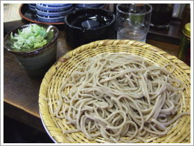 そば処・たかさわのざる蕎麦